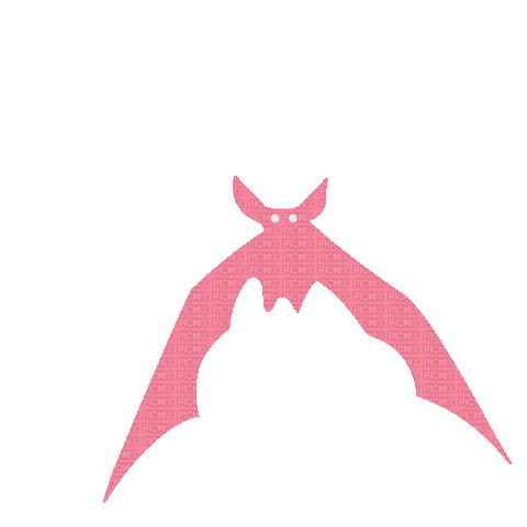 pink bat - Free animated GIF