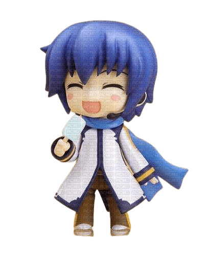 Kaito Vocaloid Nendoroid - 免费PNG