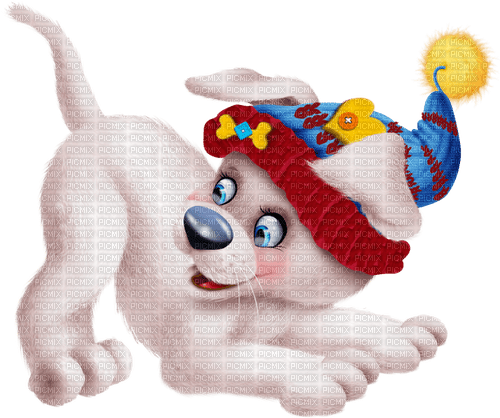 Hund dog chien winter - 免费PNG