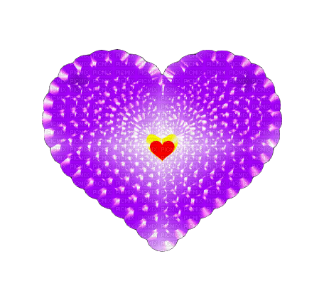 purple heart - Gratis animerad GIF