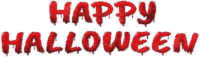 soave text  halloween animated red - 免费动画 GIF