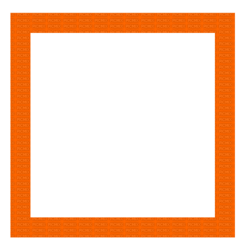 Orange Frame png - Free PNG