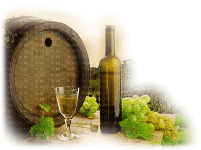 grapes bottle wine raisin deco - png gratis