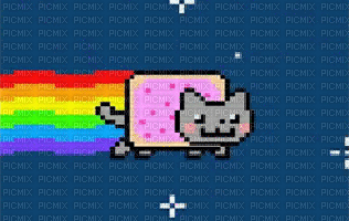 Nyan Cat - Gratis geanimeerde GIF