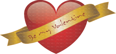 Kaz_Creations Deco Heart Love Hearts Text Be My Valentine - PNG gratuit