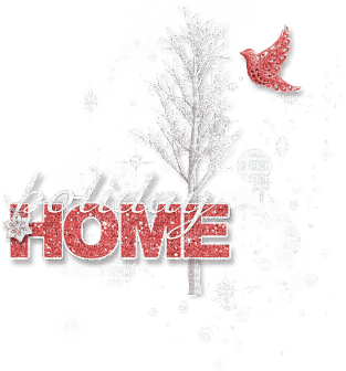 soave text deco winter christmas home holiday - бесплатно png