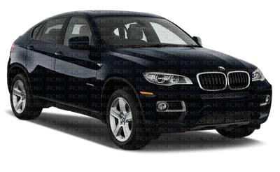Metallic Black BMW X6 2013 Car - png gratis