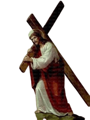 Jesus with Cross - фрее пнг