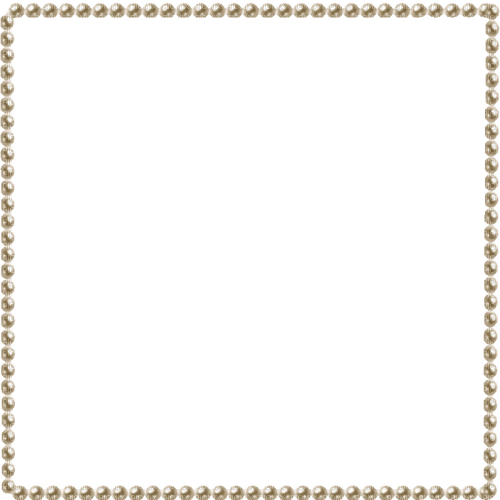 White Pearl Frame - PNG gratuit