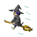 Flo the witch - Ilmainen animoitu GIF