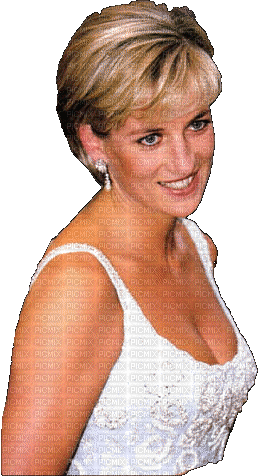 Diana Spencer Princess of Wales - Animovaný GIF zadarmo