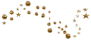 estrelas douradas gif-l - Бесплатный анимированный гифка