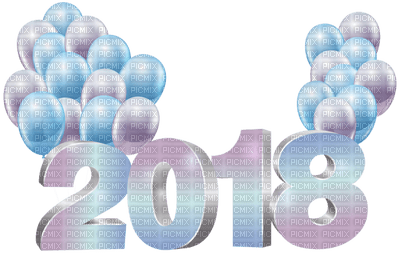 Kaz_Creations New Year Deco 2018 - δωρεάν png