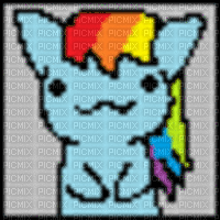 Rainbow dash - Gratis animerad GIF