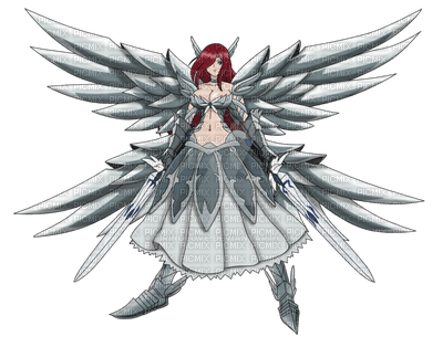 Erza Scarlet fairy tail - фрее пнг