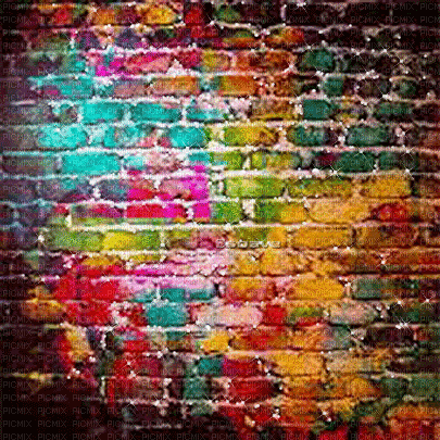 SOAVE BACKGROUND ANIMATED WALL TEXTURE rainbow - Бесплатный анимированный гифка