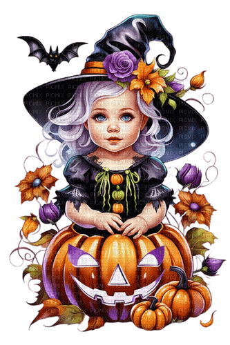 loly33 sorcière halloween - ingyenes png