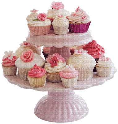 Kaz_Creations Deco Cakes Cup Cakes - zadarmo png