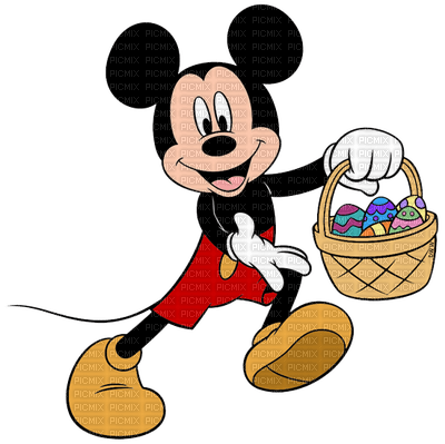 Easter Disney mickey mouse - 無料png