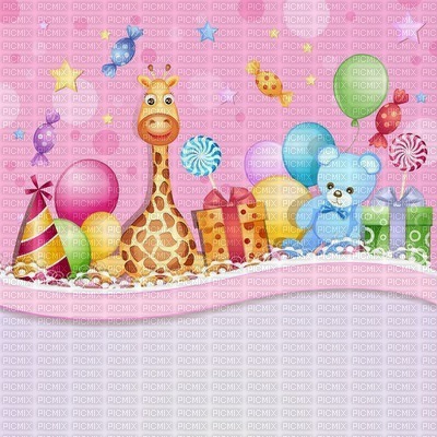 image encre anniversaire enfant pastel fantasy texture edited by me - Free PNG