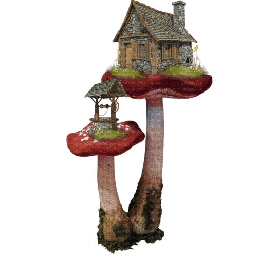 Fairy Houses - Free PNG
