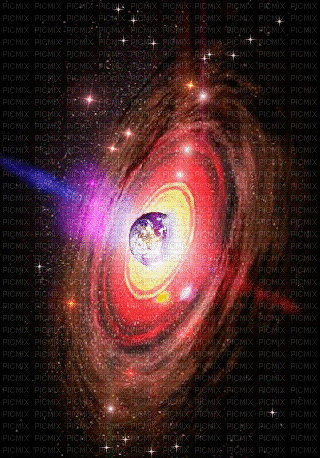 Background galaxy stars - Darmowy animowany GIF
