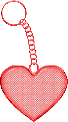 Kaz_Creations Deco Heart Love Hanging Dangly Things Colours - Ücretsiz animasyonlu GIF
