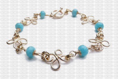bijoux bracelet bleu - PNG gratuit