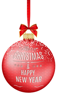 Kaz_Creations Christmas Deco Text Happy New Year - png gratis