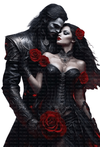 San Valentín gótico - Rubicat - zadarmo png