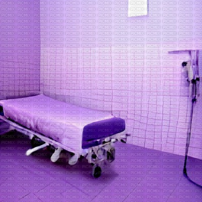 Purple Hospital Room - 無料png