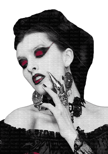 Woman Halloween Gothic - Bogusia - png grátis