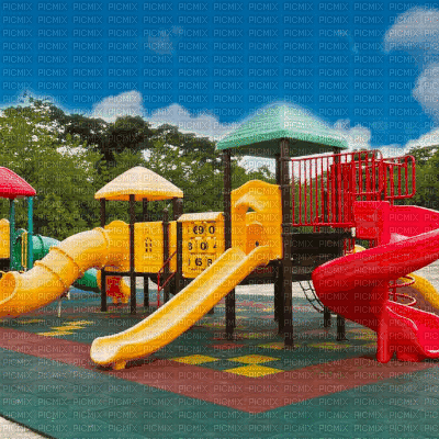 Playground Background - Animovaný GIF zadarmo