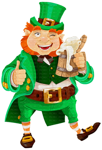 st. Patrick gnome  by nataliplus - png ฟรี