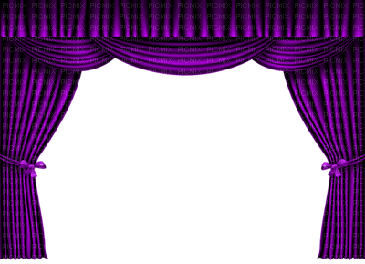 Kaz_Creations Deco Curtains Purple - gratis png
