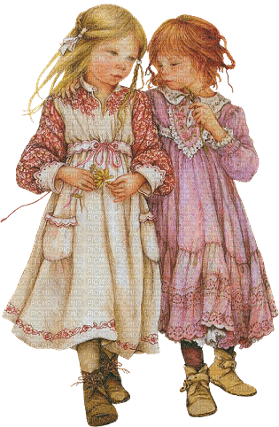 niñas vintage   dubravka4 - ücretsiz png