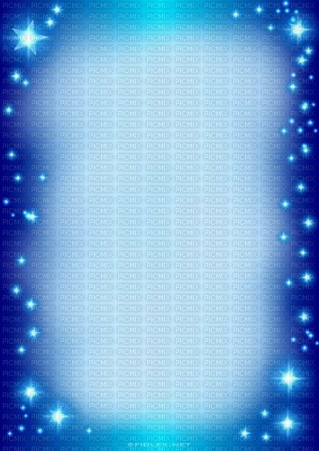 blue stars frame-background - ücretsiz png