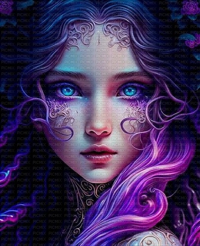 Fantasy young lady - bezmaksas png