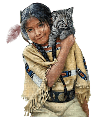 children - Nitsa  indians - ücretsiz png