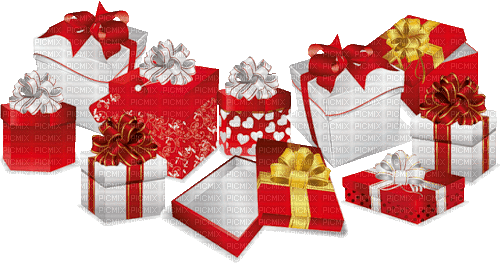 Geschenke, Schachteln, Boxen - Zdarma animovaný GIF