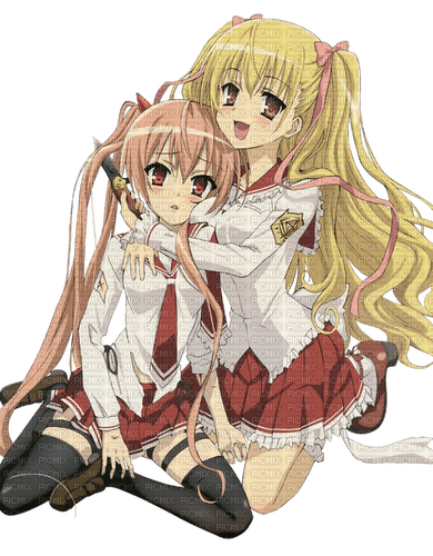 Aria and Riko - δωρεάν png