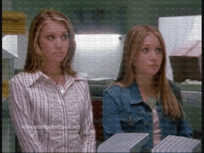 Olsen twins Mary Kate Ashley - Besplatni animirani GIF