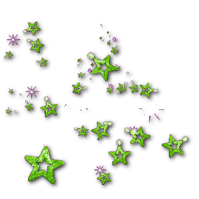 green stars (creds to owner) - bezmaksas png