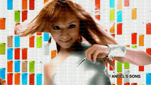 Ayumi Hamasaki - Gratis animerad GIF