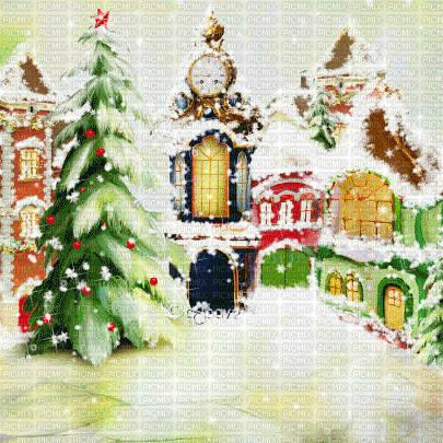 soave background vintage animated winter christmas - Bezmaksas animēts GIF