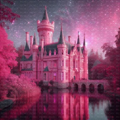Pink Castle - Free PNG