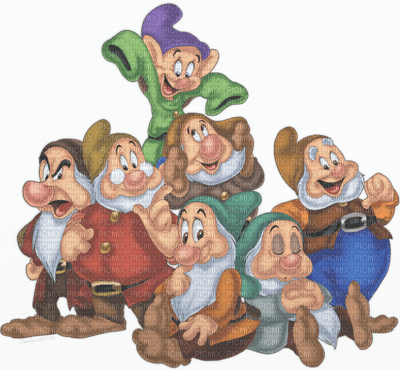 Snow White and the seven dwarfs bp - 免费PNG