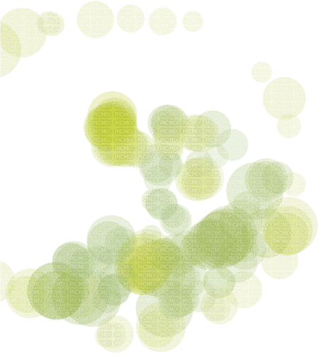 green bubbles Bb2 - png grátis