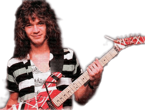 Eddie Van Halen - PNG gratuit