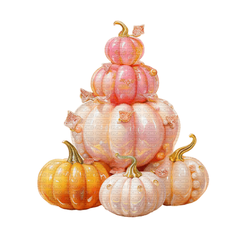 Autumn. Pumpkin. Leila - PNG gratuit